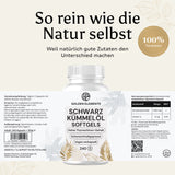 Schwarzkümmelöl aus Ägypten - Softgels