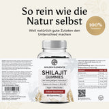 Shilajit Gummies mit 700 mg Shilajit-Extrakt | 60 Stück