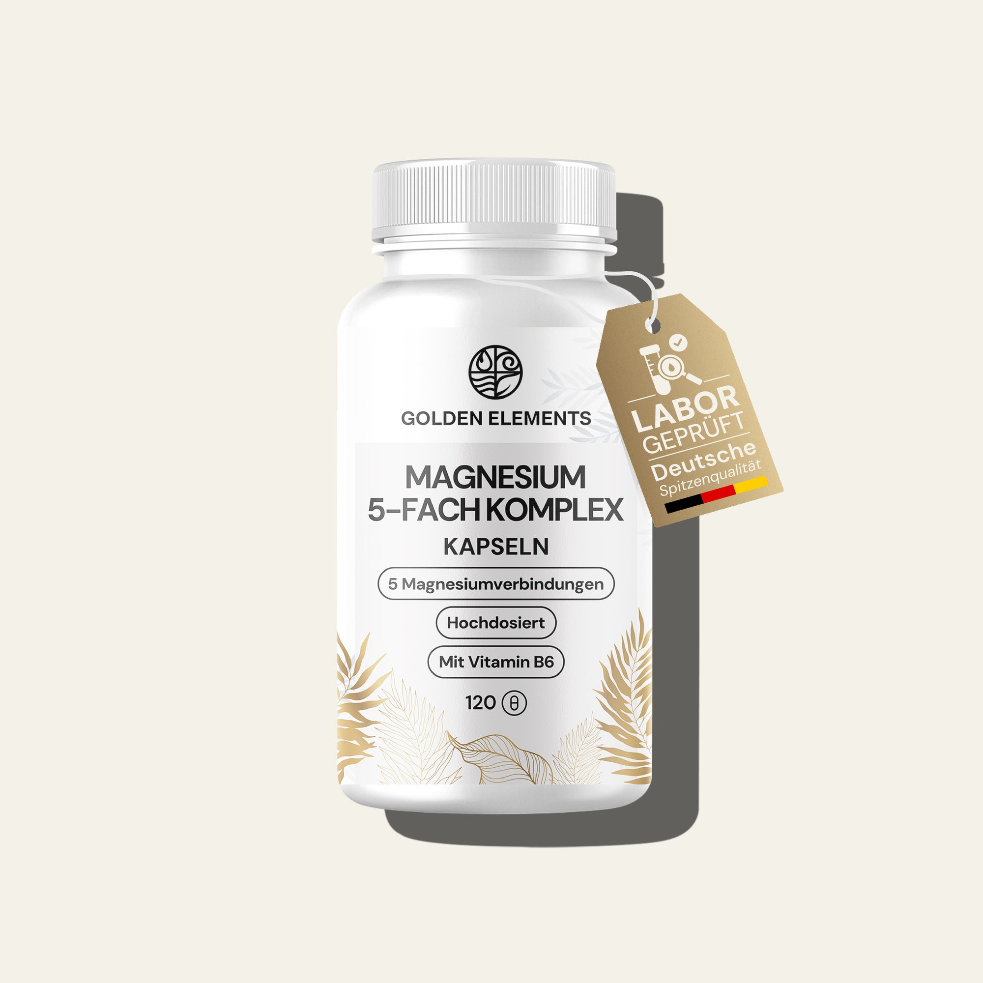 Magnesium 5-Fach Komplex + B6 – laborgeprüfte Qualität